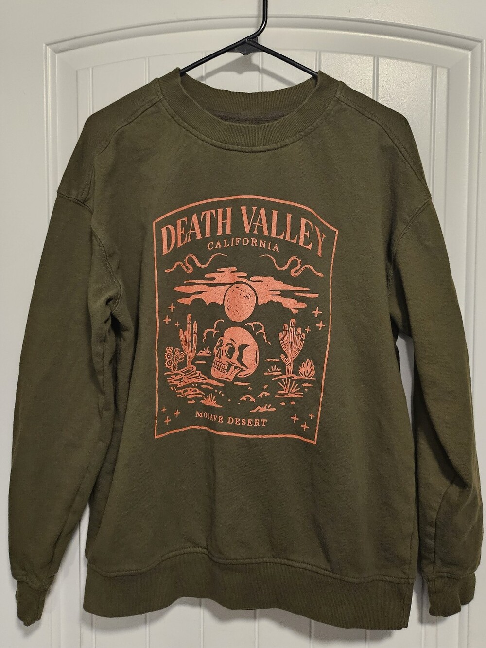Death Valley Graphic Crewneck Sweater
